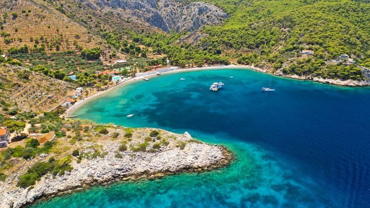 Les plages secrètes et isolées de Hydra