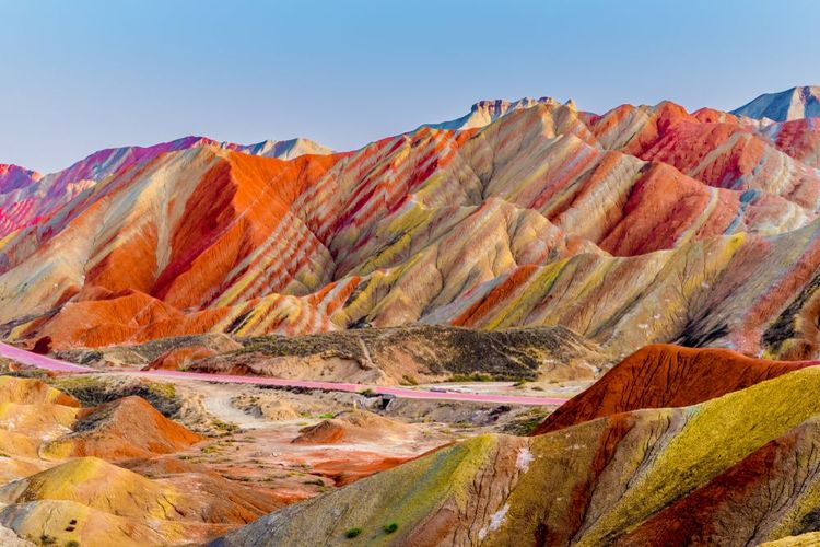 Les montagnes multicolores de Danxia