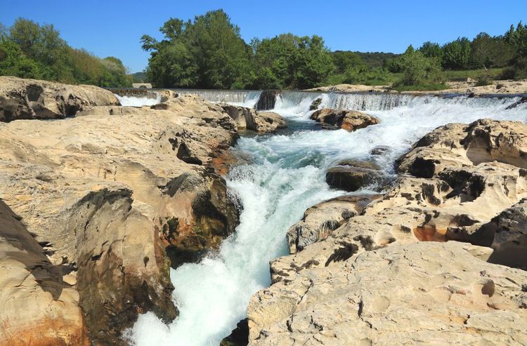 Les cascades du Sautadet dans le Gard