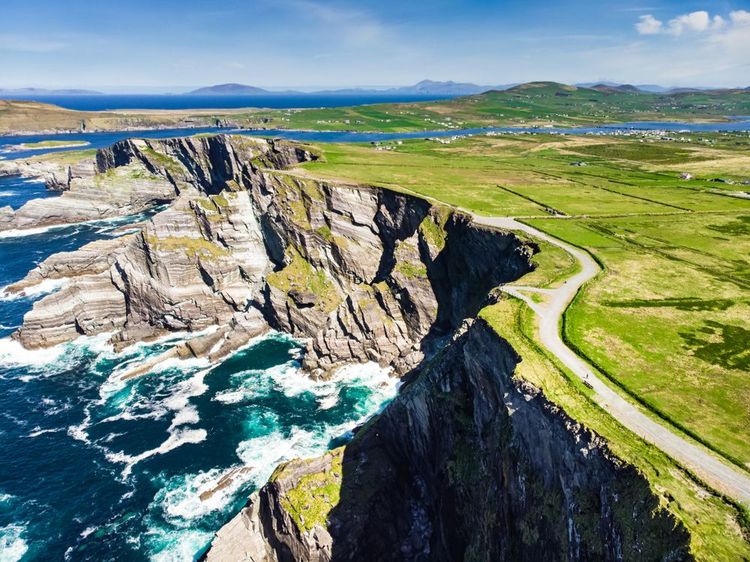 La route côtère de Ring of Kerry.