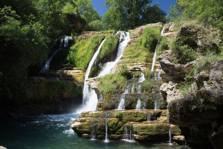 Cascade au cirque de Navacelles