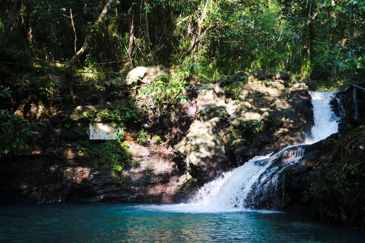 Les concepcion falls, à Busuanga.
