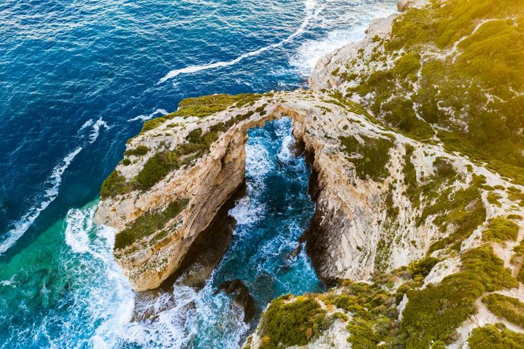 Arche naturelle de Tripitos, Paxos