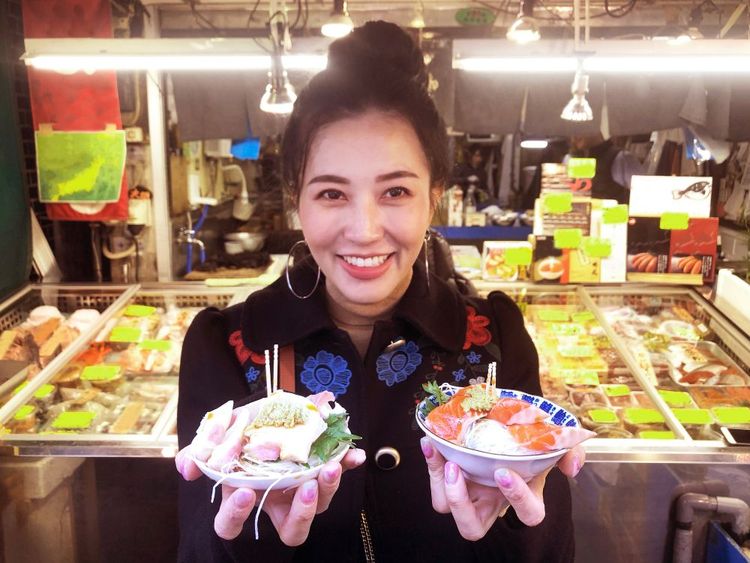 Au marché de Tsukiji, Tokyo