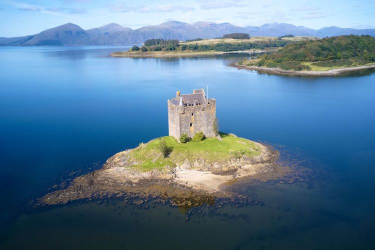 Le château de Stalker, Ecosse