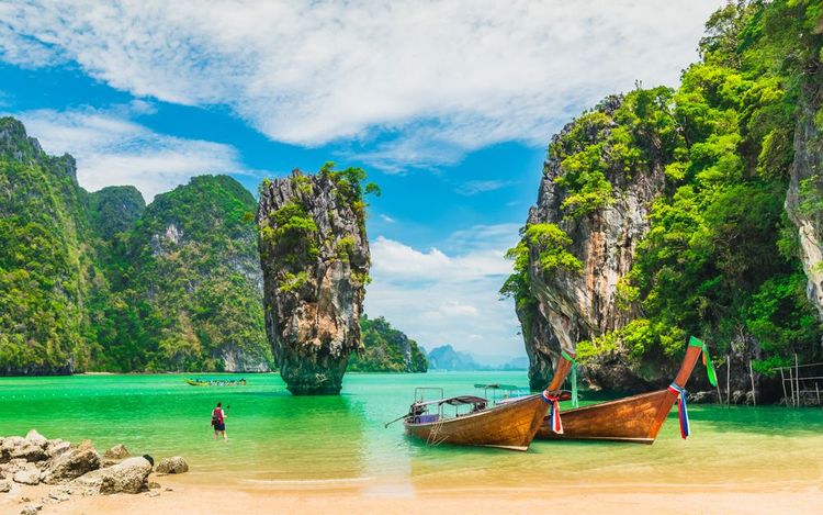 Phang Nga Bay, the setting for James Bond