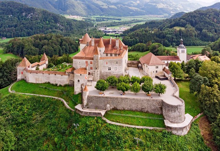 Le château de Gruyères, le 2nd plus visité de Suisse
