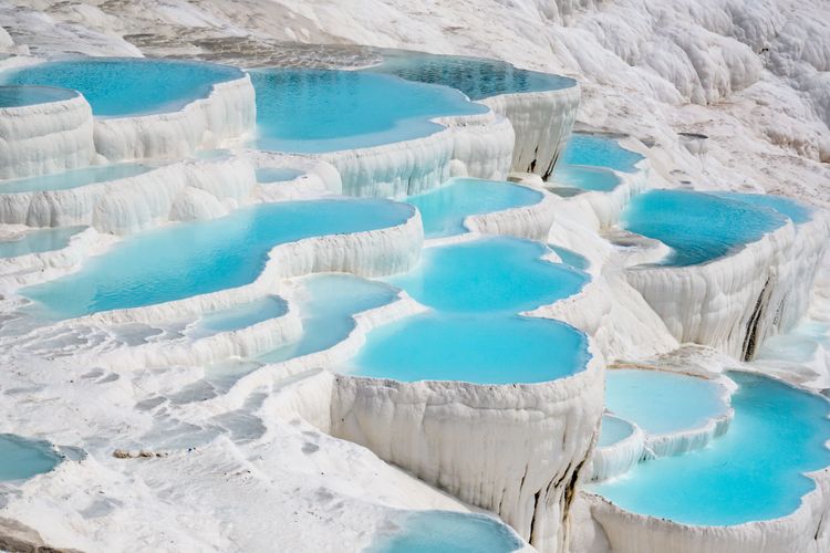 Pamukkale, el "castillo de algodón" termal