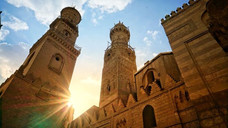 Rue Al-Muizz au Caire en Égypte