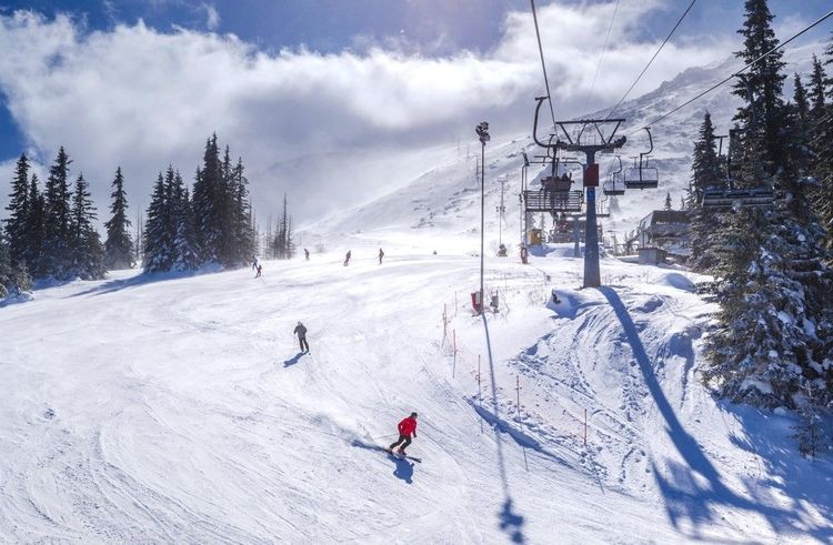 La station de ski du mont Vitocha