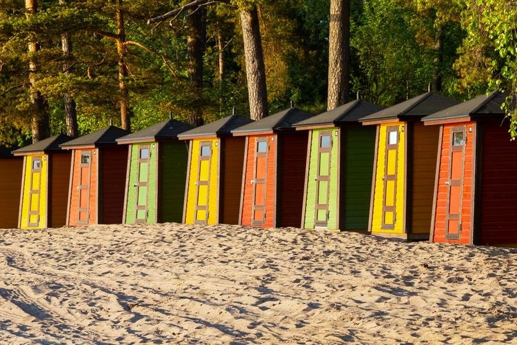 Cabine de plage de Pihlajasaari