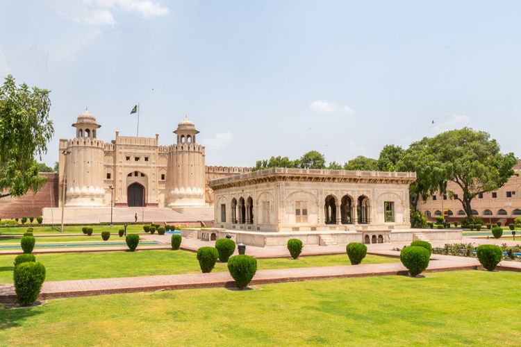 Le fort Lahor au Pakistan