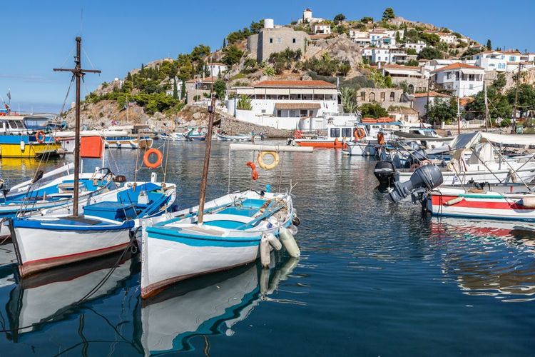 Kamini beach à Hydra