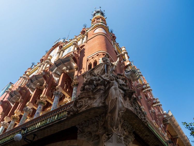 L'architecture du Palau de la Música Catalana