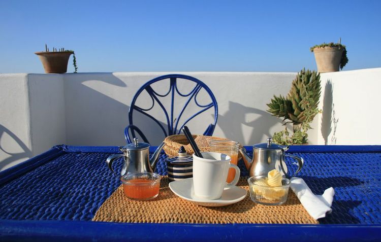 Petit déjeuner dans un riad