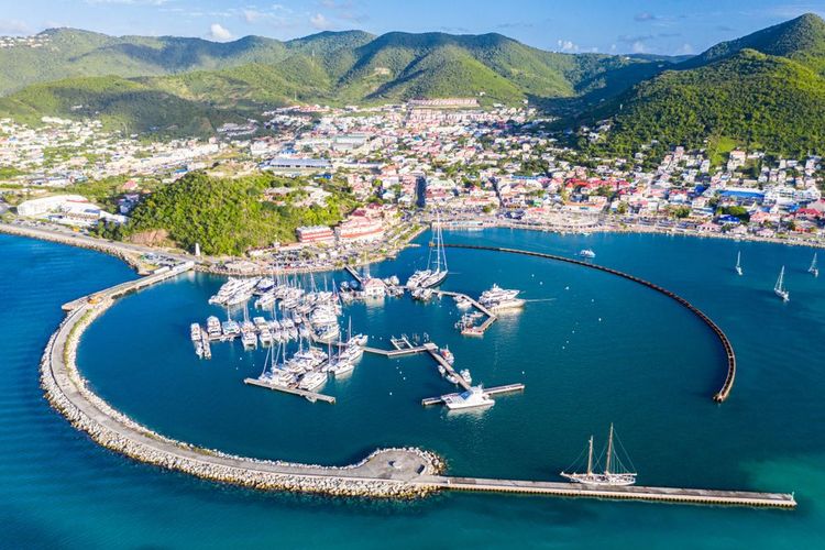 Marigot, la capitale de Saint-Martin