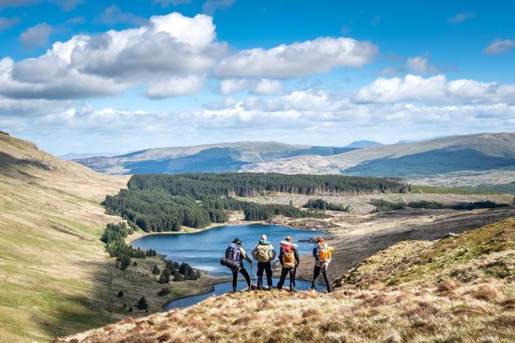 Le parc Snowdonia au Pays de Galles