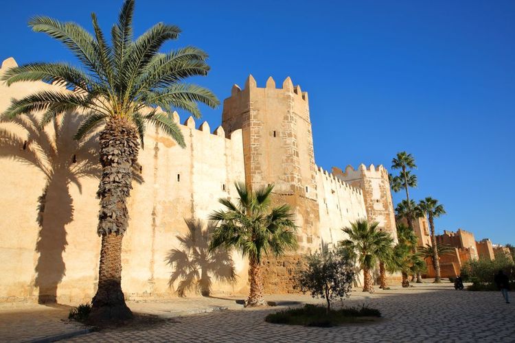 L'enceinte de la kasbah de Sfax