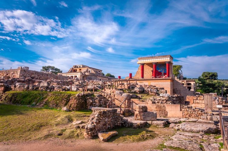 Knossos, Crète