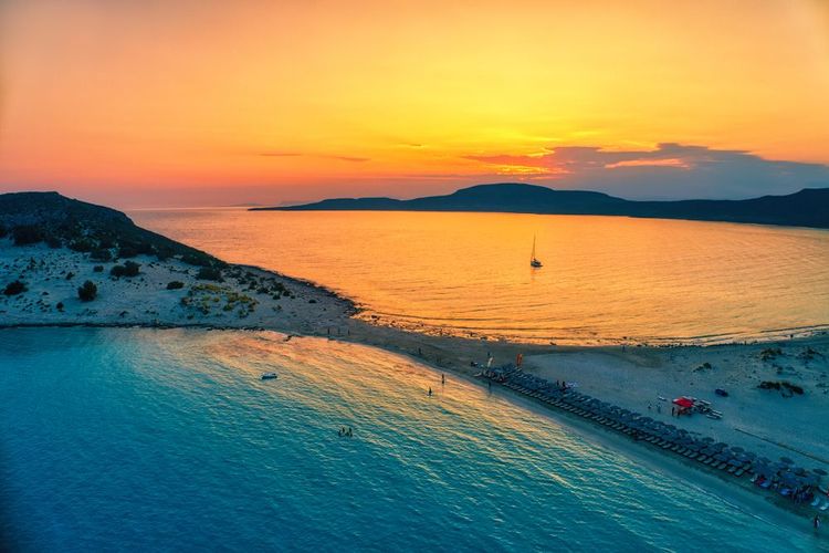  L'île d'Elafonissos, Grèce