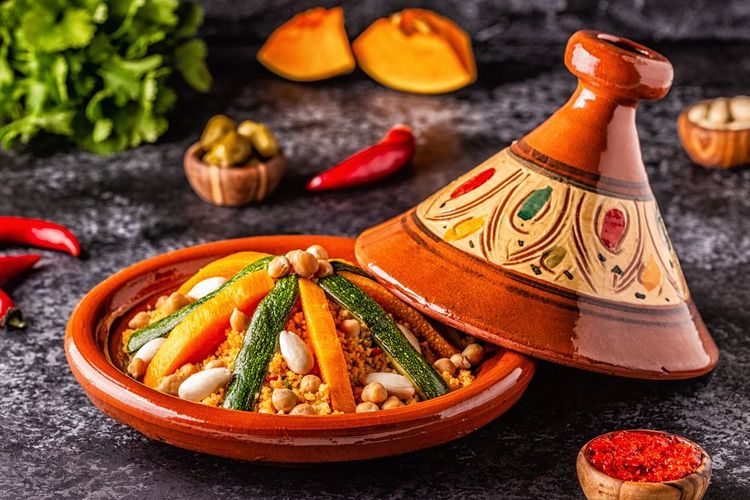 Couscous végétarien marocain