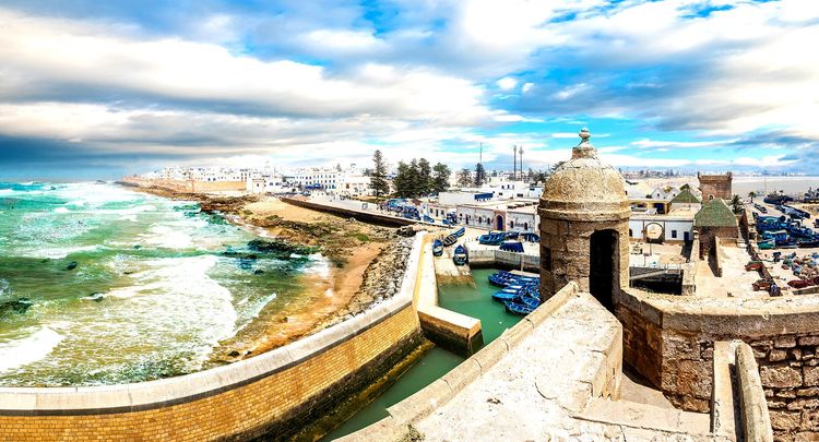 Essaouira, les remparts et l'océan