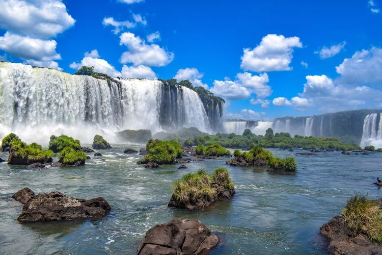 Les chutes d'Iguazú, du côté brésilien