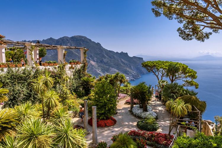 Jardin de la Villa Rufolo, Ravello, Italie