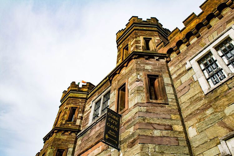 Belle façade victorienne de l'entrée princiaple du Cork City Gaol