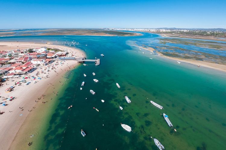 Balade en bateau sur la Ria Formosa