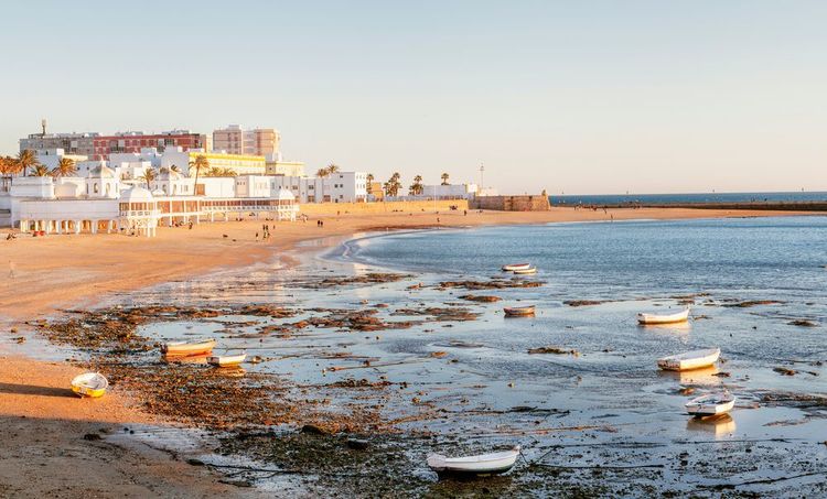 Plage de Santa María del Mar, Cadix