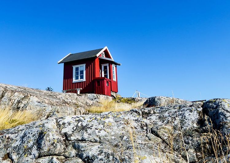 Typique sur les îles de l'archipel