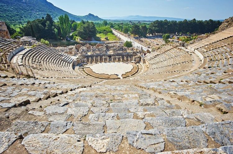 L'amphithéâtre ou Grand Théâtre d'Ephèse