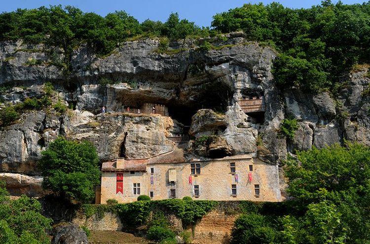 Le château-falaise de Tursac