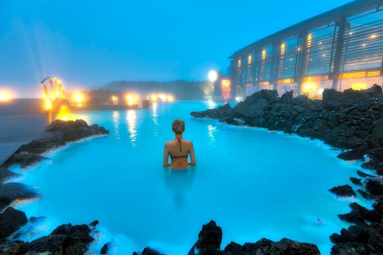 le blue Lagoon ou la magie de l'Islande