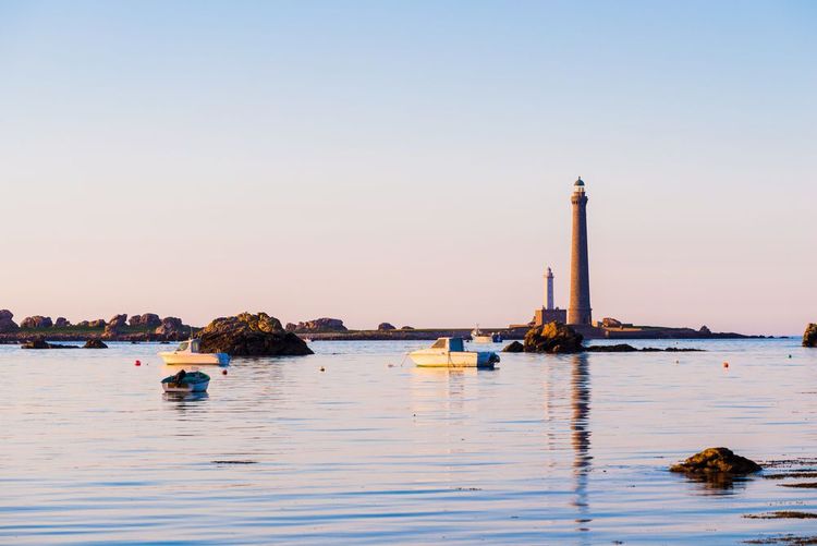 Le phare de l'île Vierge en Bretagne