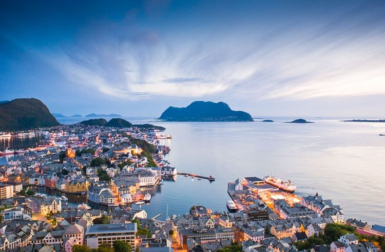 Alesund, Norvège