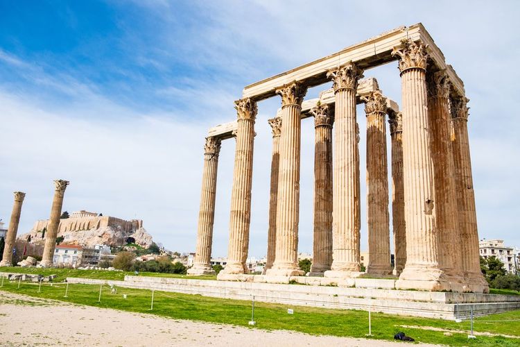 Se prendre pour un dieu au temple de Zeus Olympien