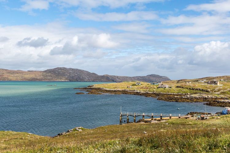 Paysage côtier de l’île d’Eriskay