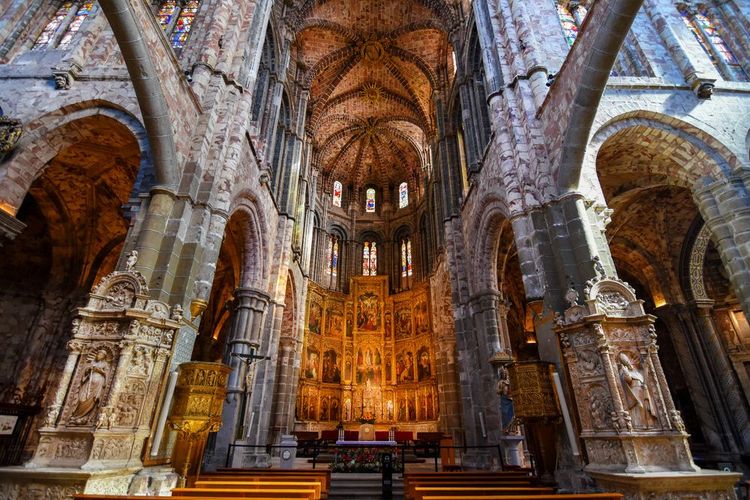 Dans la cathédrale d'Avila