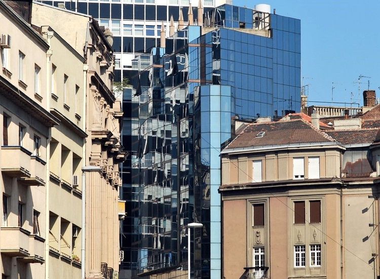Immeubles à New Belgrade