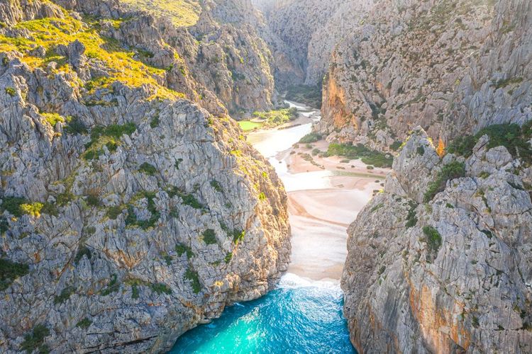 Torrente de Pareis, île de Majorque, Baléares, Espagne