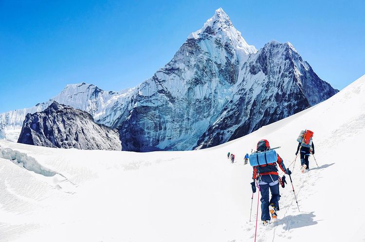 L'ascension de l'Everest, trekking