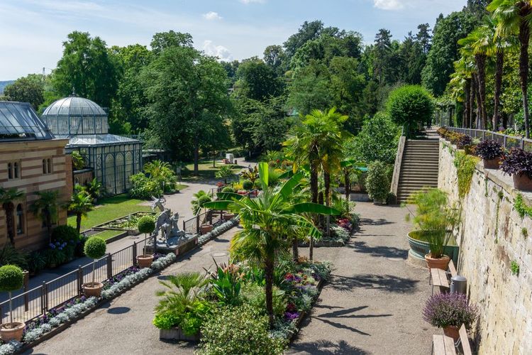 Le jardin Wilhelma à Stuttgart