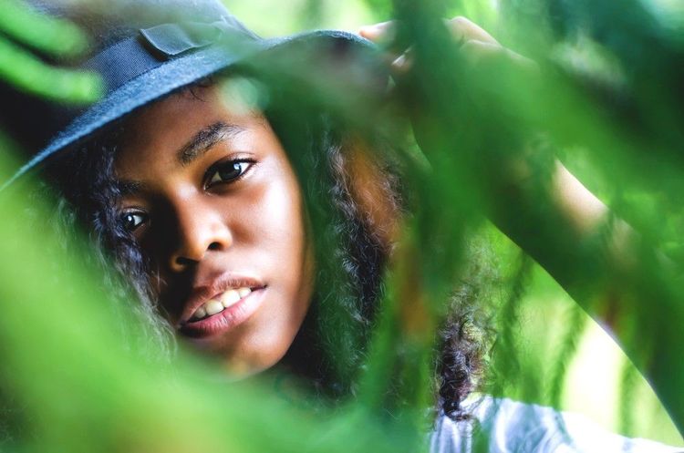Portrait d'une jeune martiniquaise