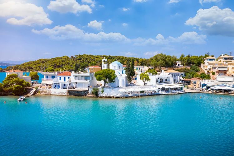 La ville de Porto Heli dans le Péloponnèse