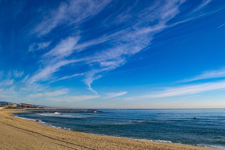 Plage de Bogatell, Barcelone
