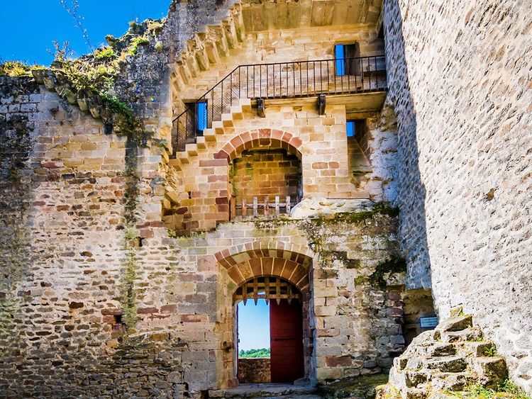 architecture moyenageuse, Najac.