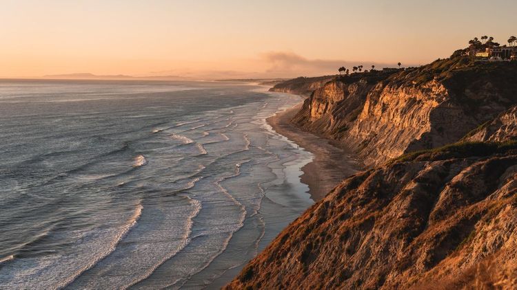 Tramonto a Torrey Pines