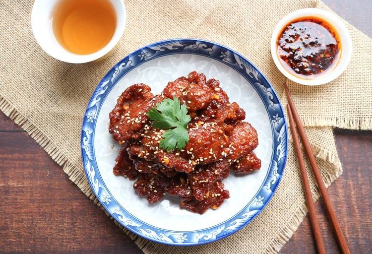 Porc à la sauce aigre douce à Pékin